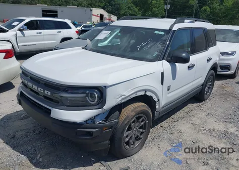 2024 Ford Bronco Sport Big Bend z USA, uszkodzony, nr VIN 3FMCR9B63RRE38691